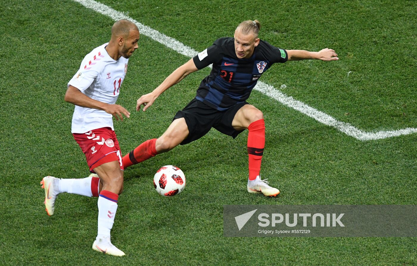 Russia World Cup Croatia - Denmark