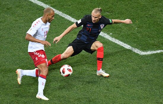 Russia World Cup Croatia - Denmark