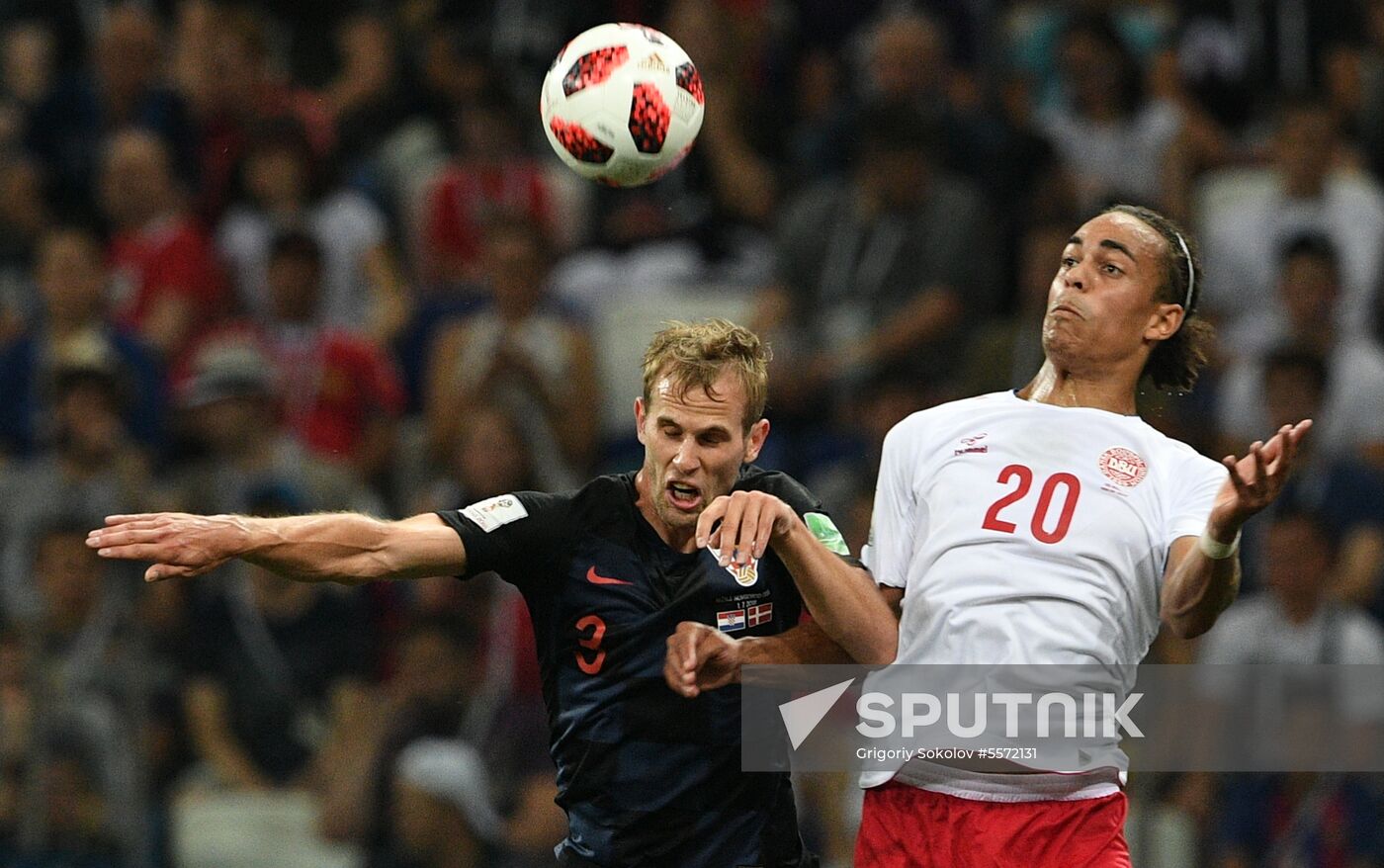 Russia World Cup Croatia - Denmark