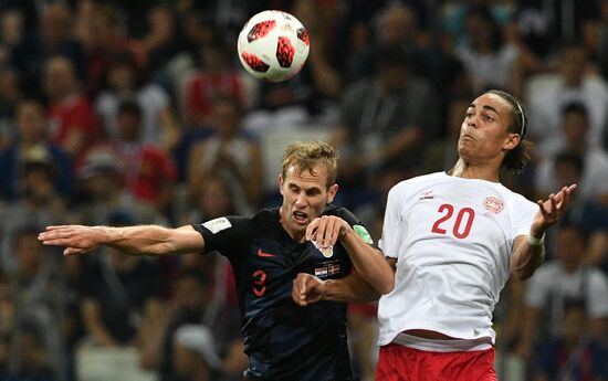 Russia World Cup Croatia - Denmark