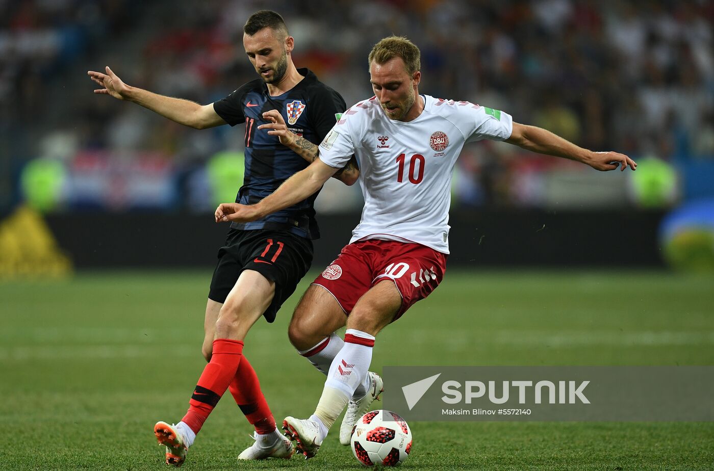 Russia World Cup Croatia - Denmark