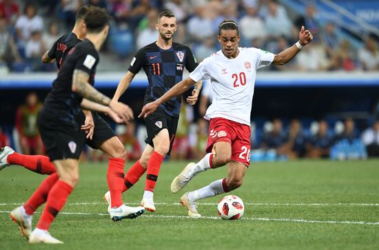 Russia World Cup Croatia - Denmark