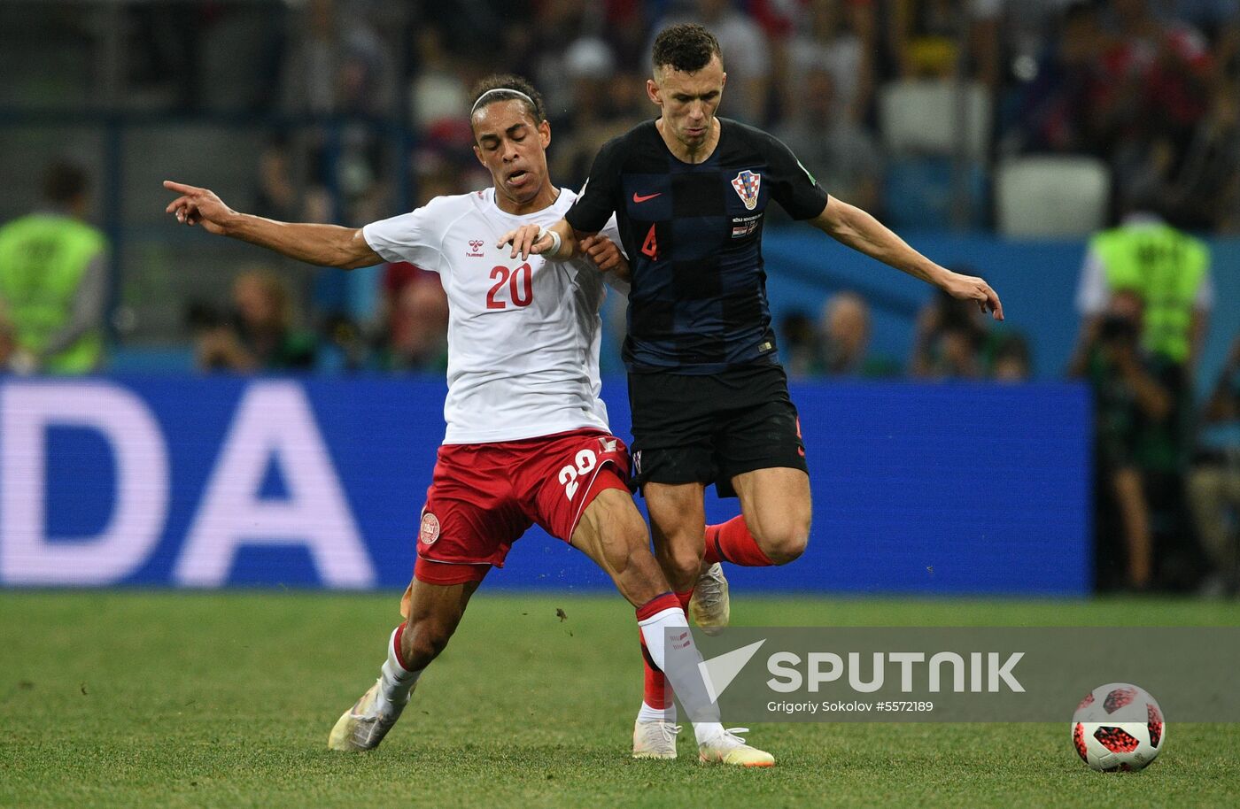 Russia World Cup Croatia - Denmark