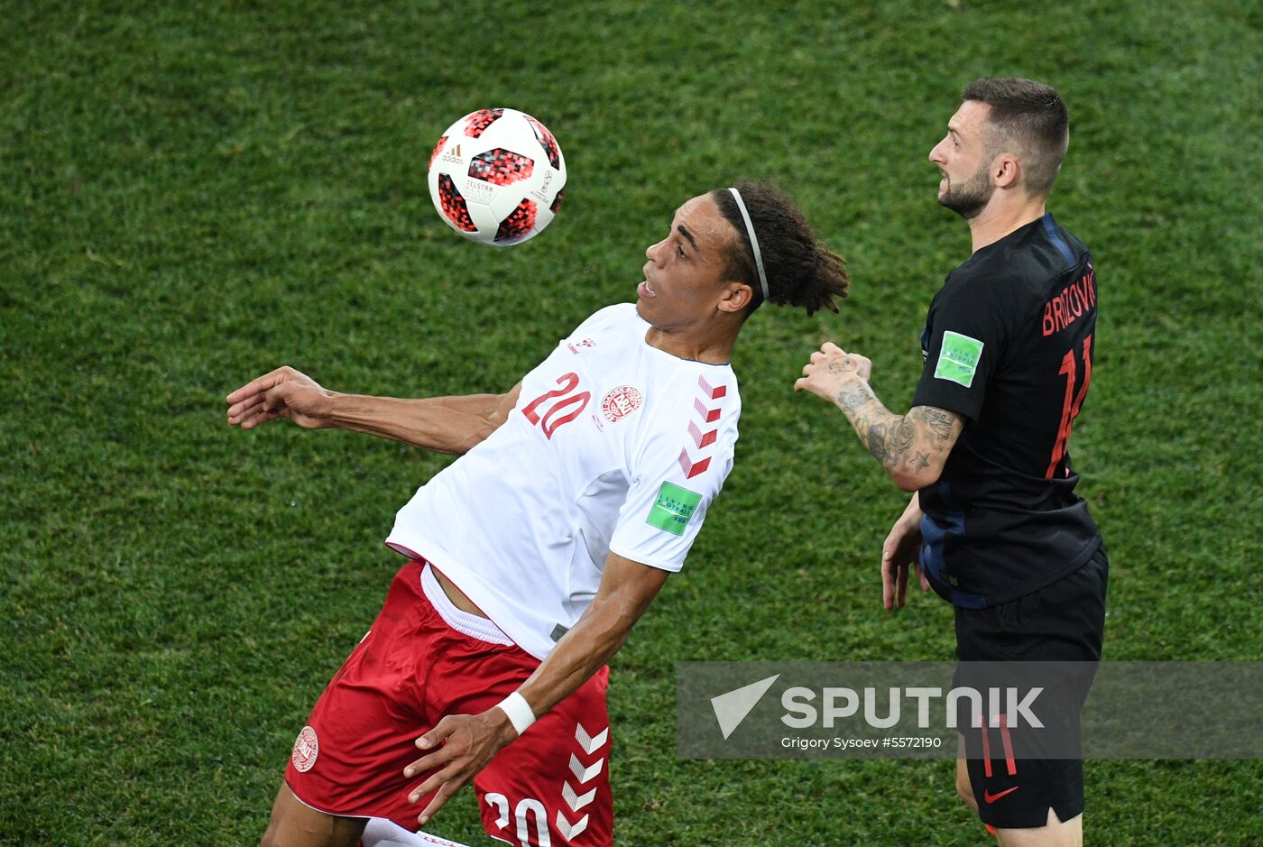 Russia World Cup Croatia - Denmark