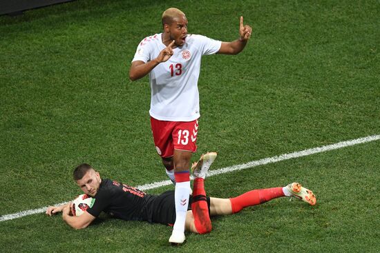 Russia World Cup Croatia - Denmark
