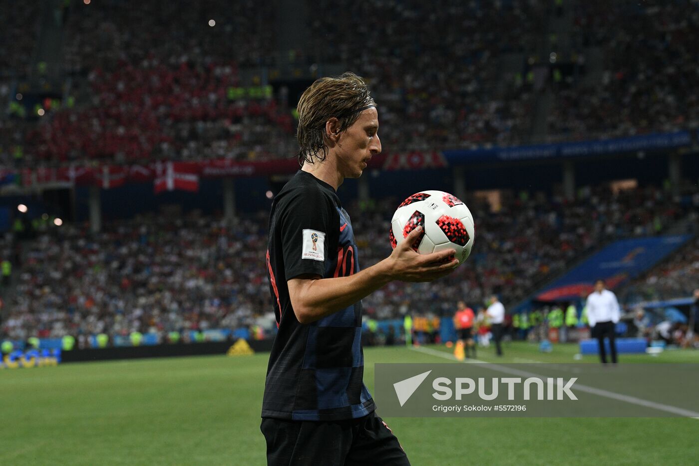 Russia World Cup Croatia - Denmark