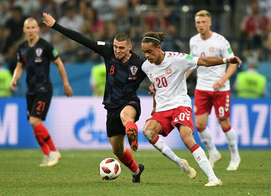 Russia World Cup Croatia - Denmark