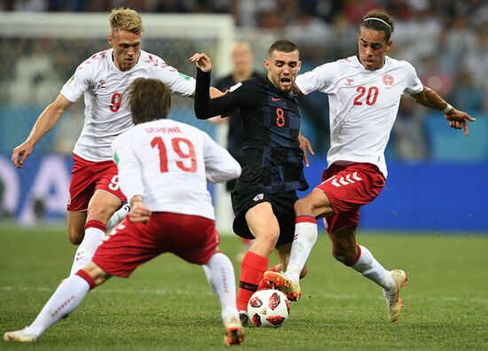 Russia World Cup Croatia - Denmark