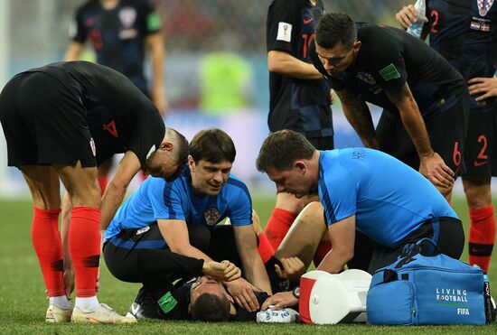 Russia World Cup Croatia - Denmark