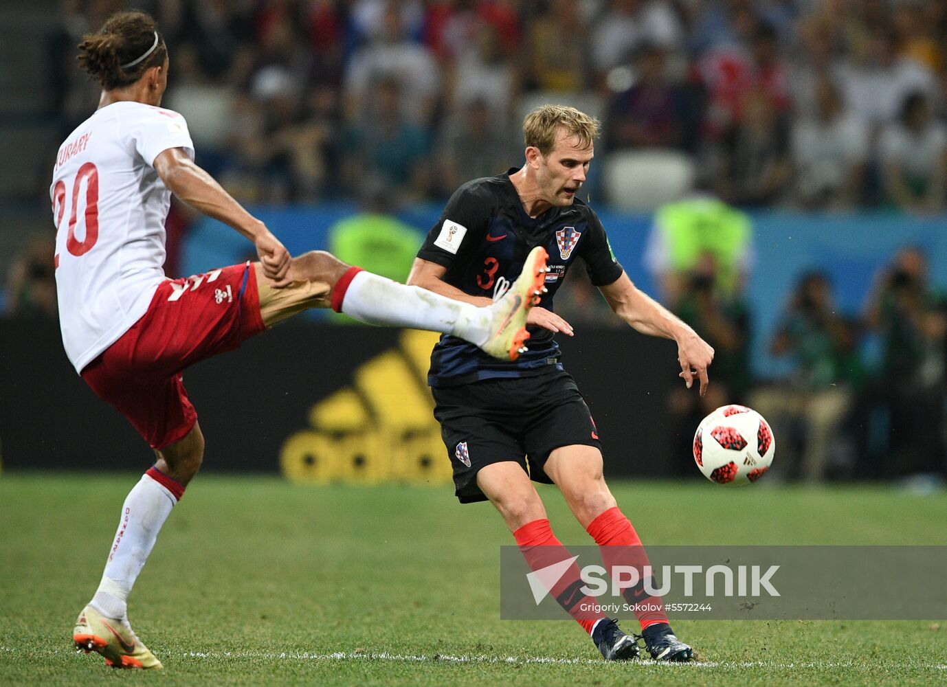 Russia World Cup Croatia - Denmark