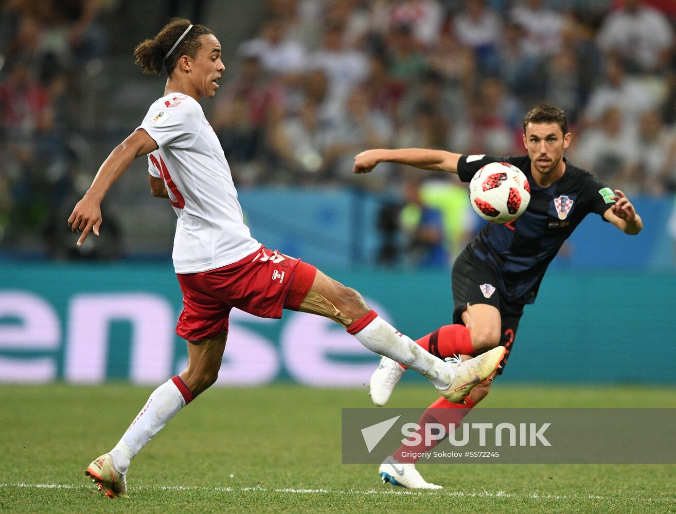 Russia World Cup Croatia - Denmark