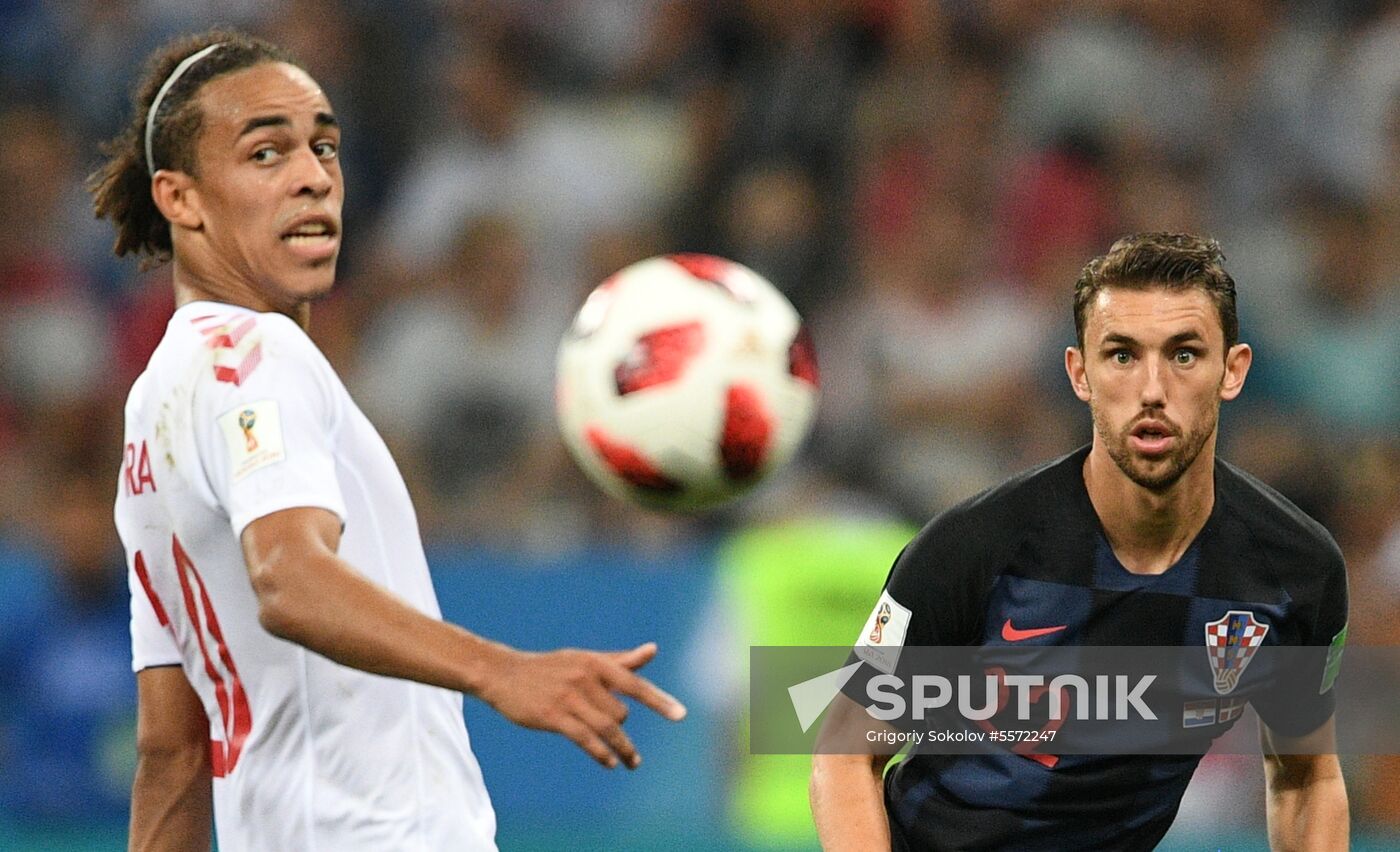 Russia World Cup Croatia - Denmark