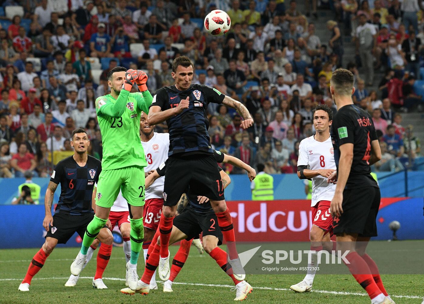 Russia World Cup Croatia - Denmark