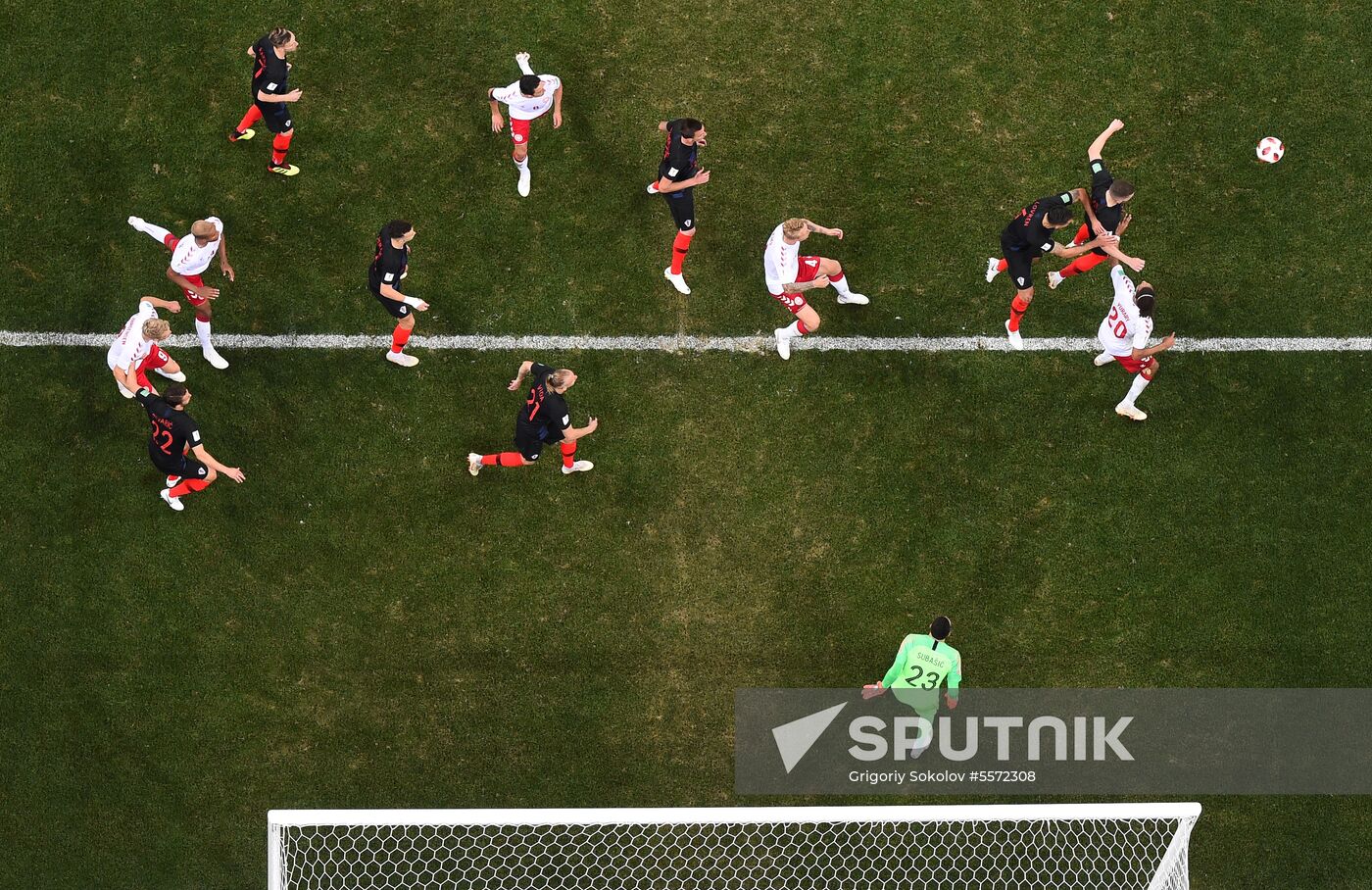 Russia World Cup Croatia - Denmark