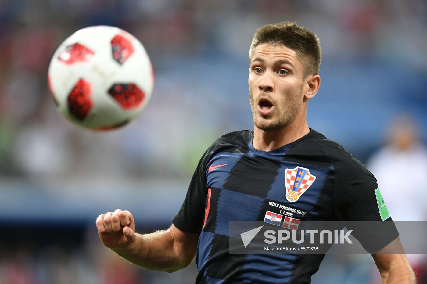 Russia World Cup Croatia - Denmark