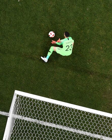 Russia World Cup Croatia - Denmark