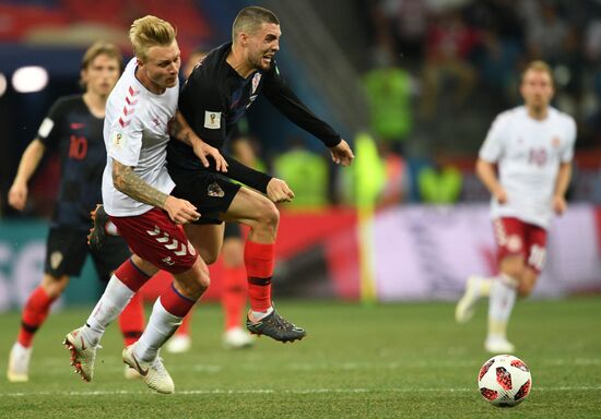 Russia World Cup Croatia - Denmark