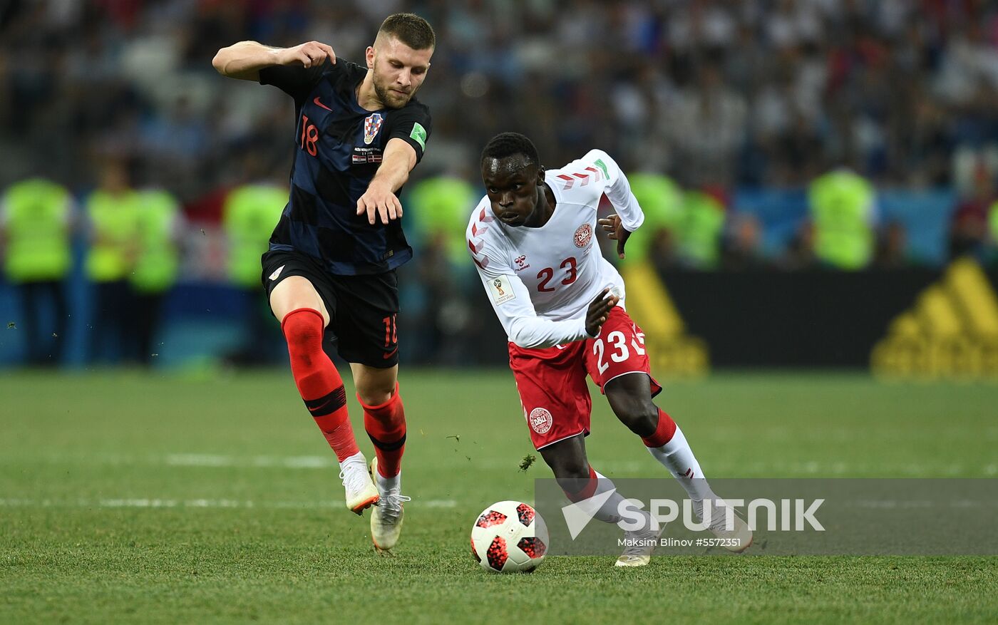 Russia World Cup Croatia - Denmark