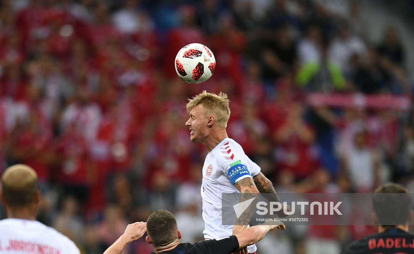 Russia World Cup Croatia - Denmark