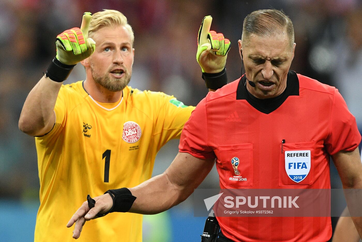 Russia World Cup Croatia - Denmark