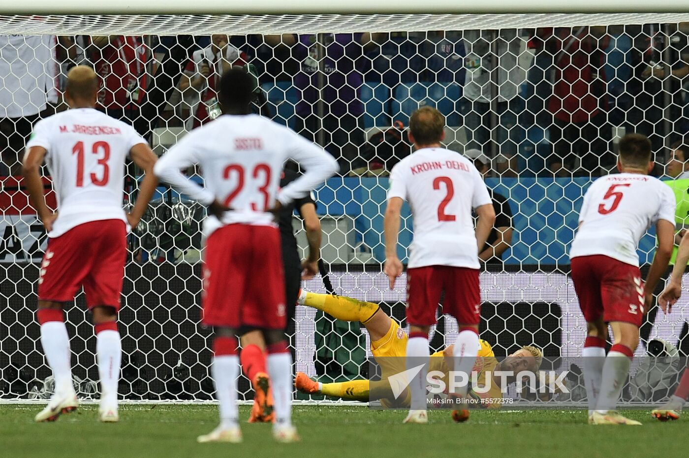 Russia World Cup Croatia - Denmark