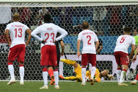 Russia World Cup Croatia - Denmark