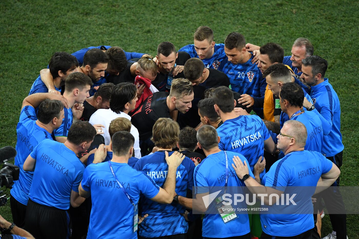 Russia World Cup Croatia - Denmark