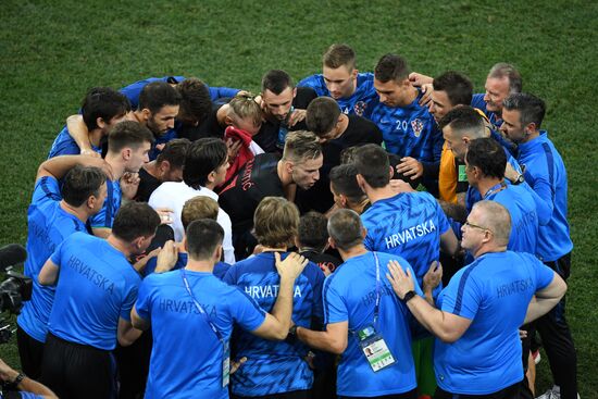 Russia World Cup Croatia - Denmark