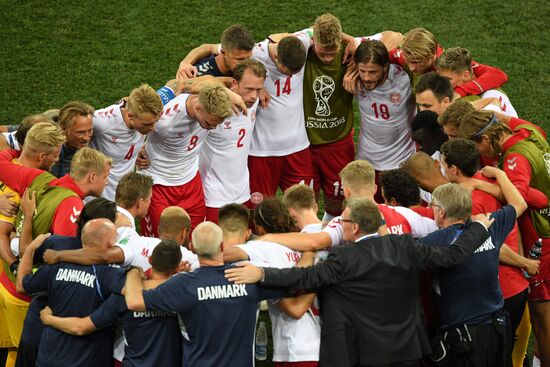 Russia World Cup Croatia - Denmark