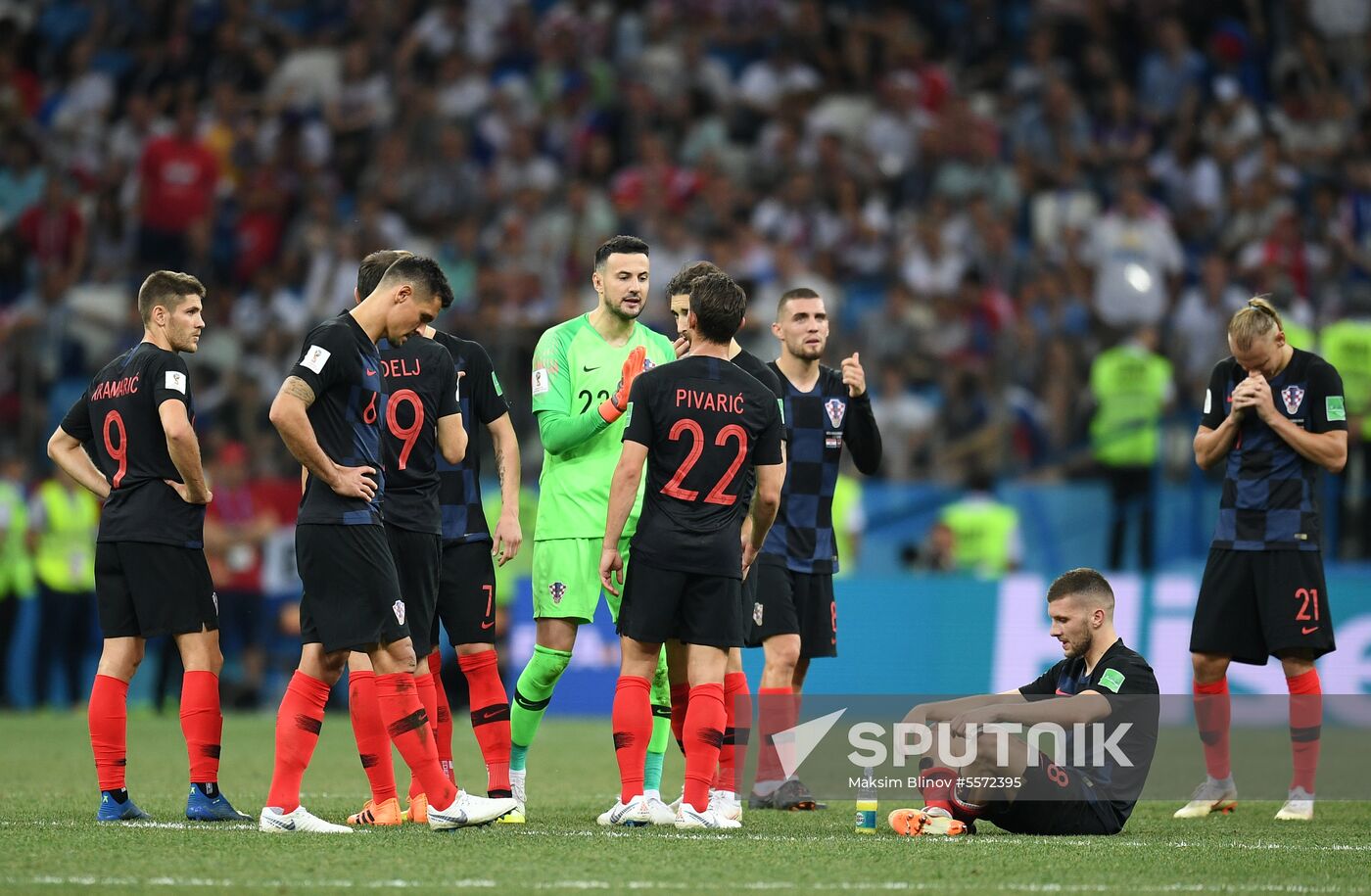 Russia World Cup Croatia - Denmark
