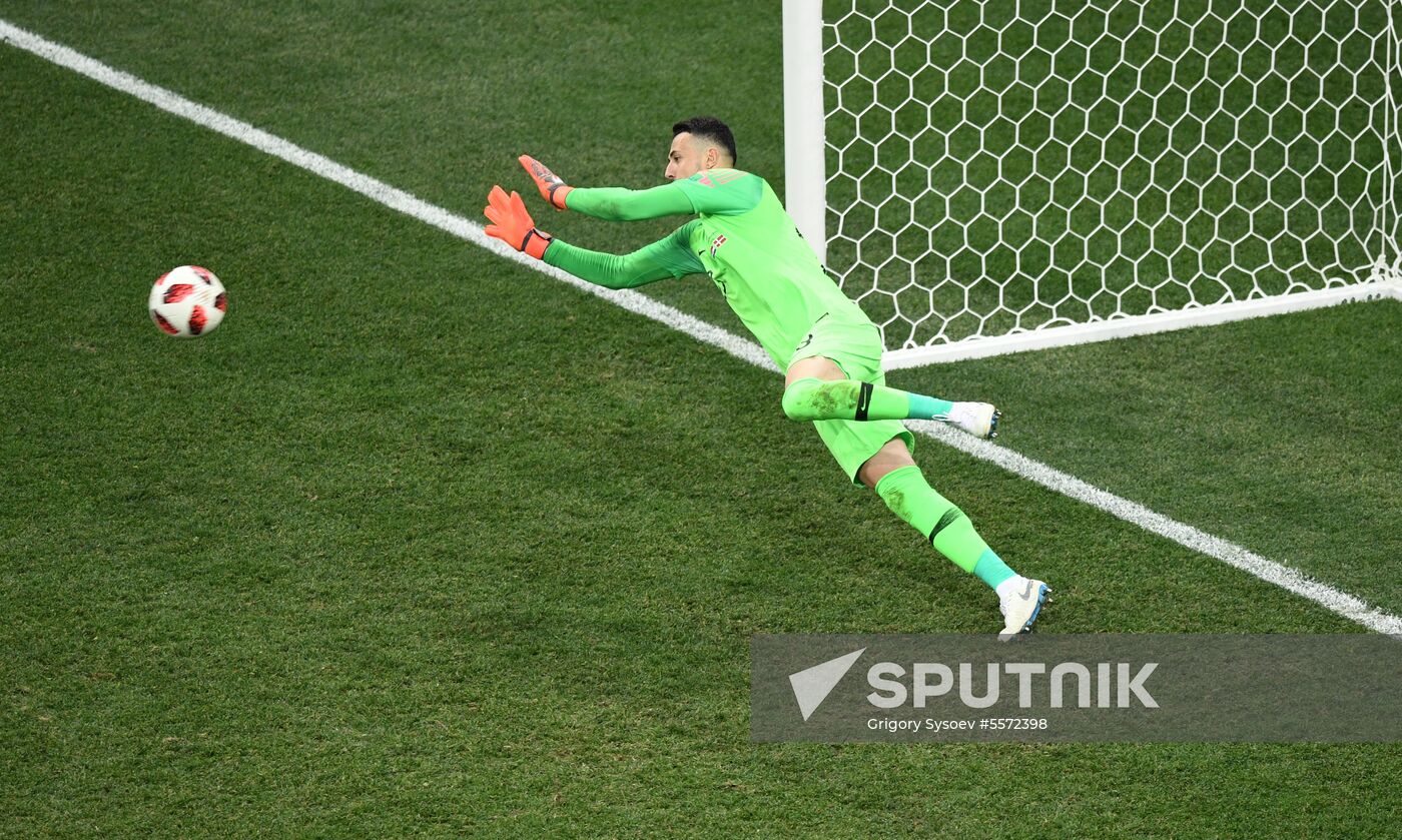 Russia World Cup Croatia - Denmark