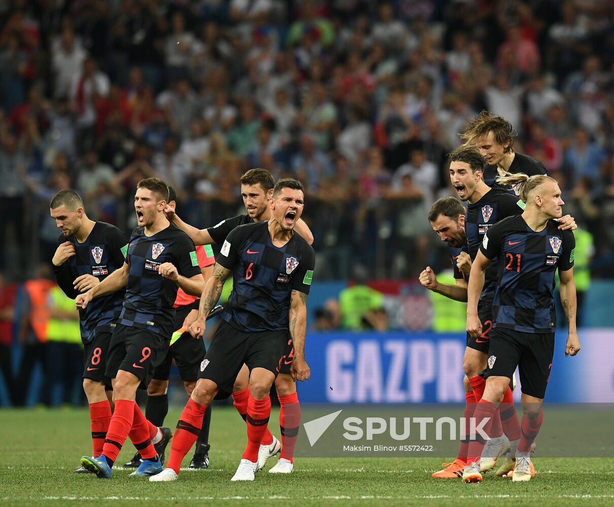 Russia World Cup Croatia - Denmark