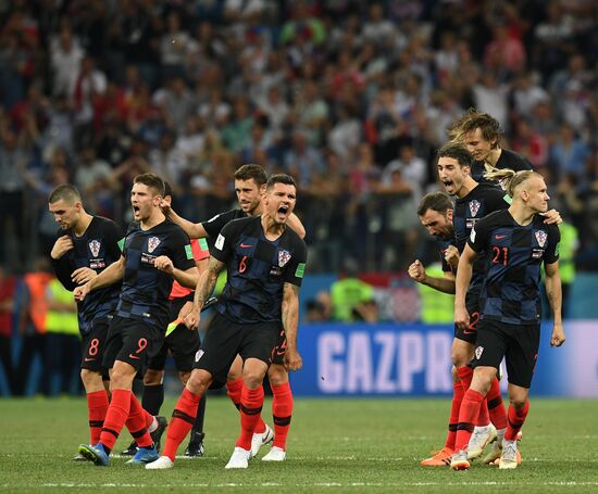 Russia World Cup Croatia - Denmark