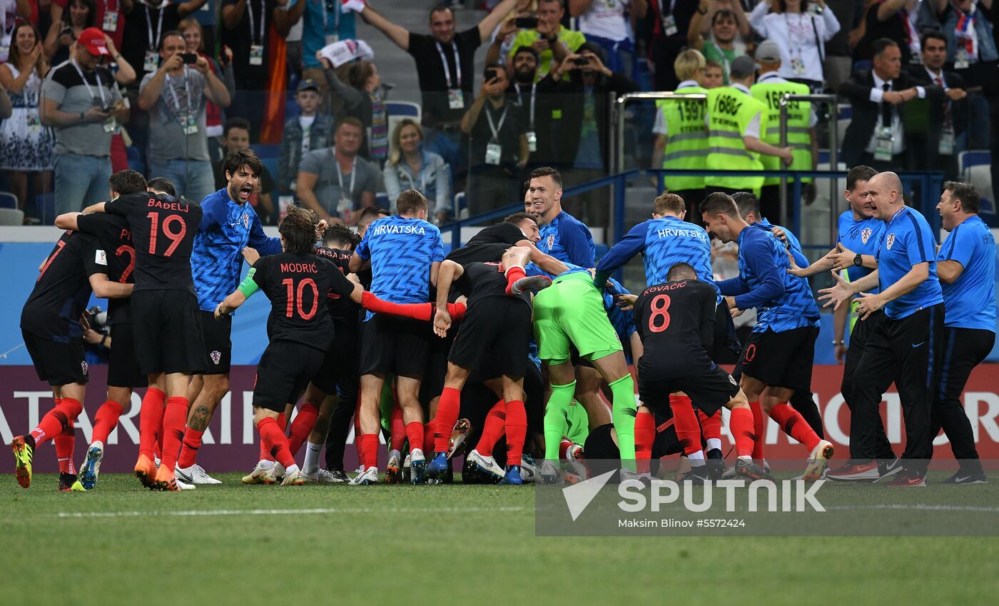 Russia World Cup Croatia - Denmark