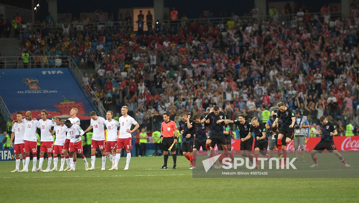 Russia World Cup Croatia - Denmark