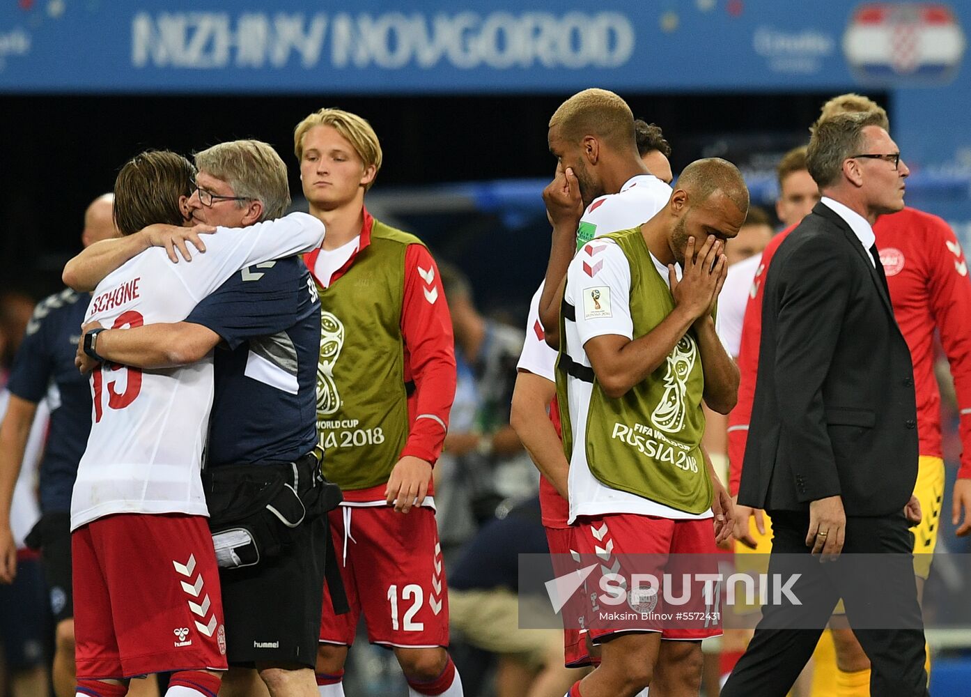 Russia World Cup Croatia - Denmark