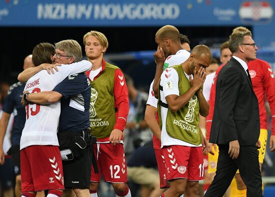 Russia World Cup Croatia - Denmark