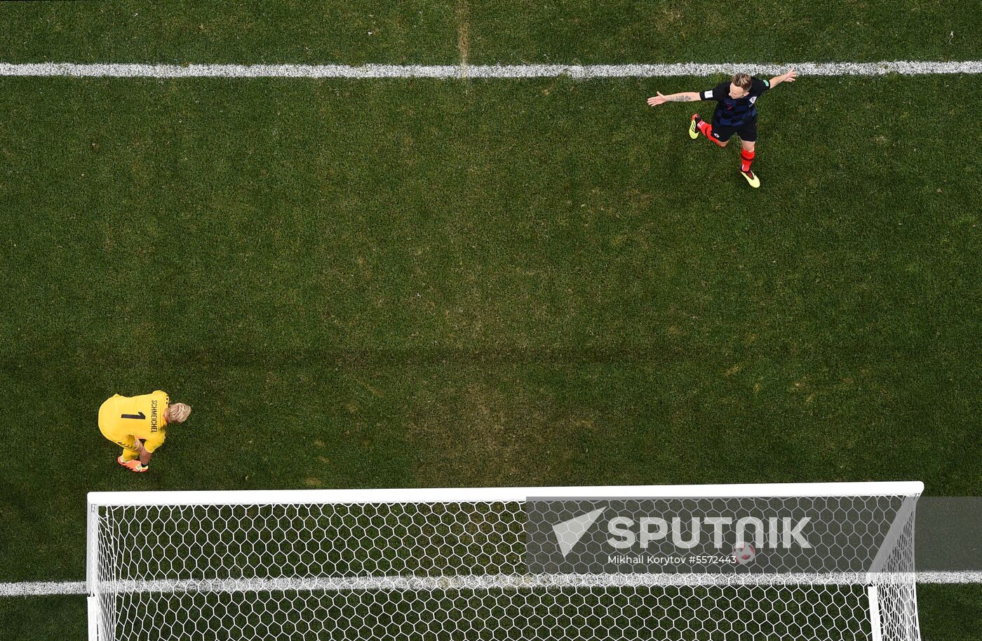 Russia World Cup Croatia - Denmark