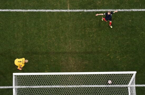 Russia World Cup Croatia - Denmark
