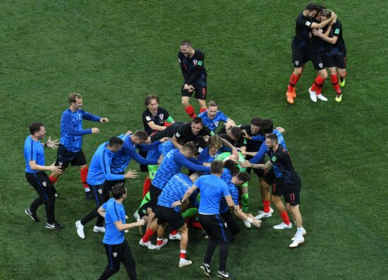 Russia World Cup Croatia - Denmark