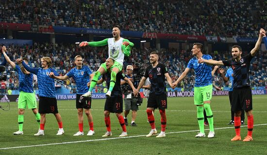 Russia World Cup Croatia - Denmark