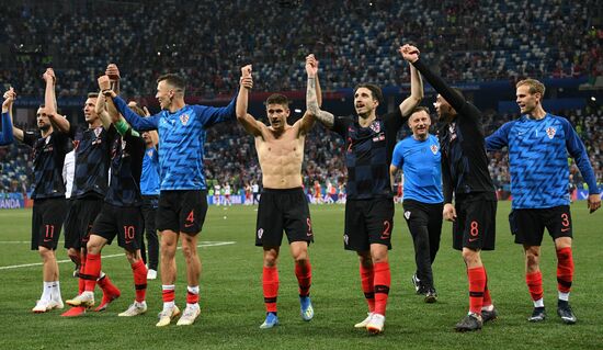 Russia World Cup Croatia - Denmark