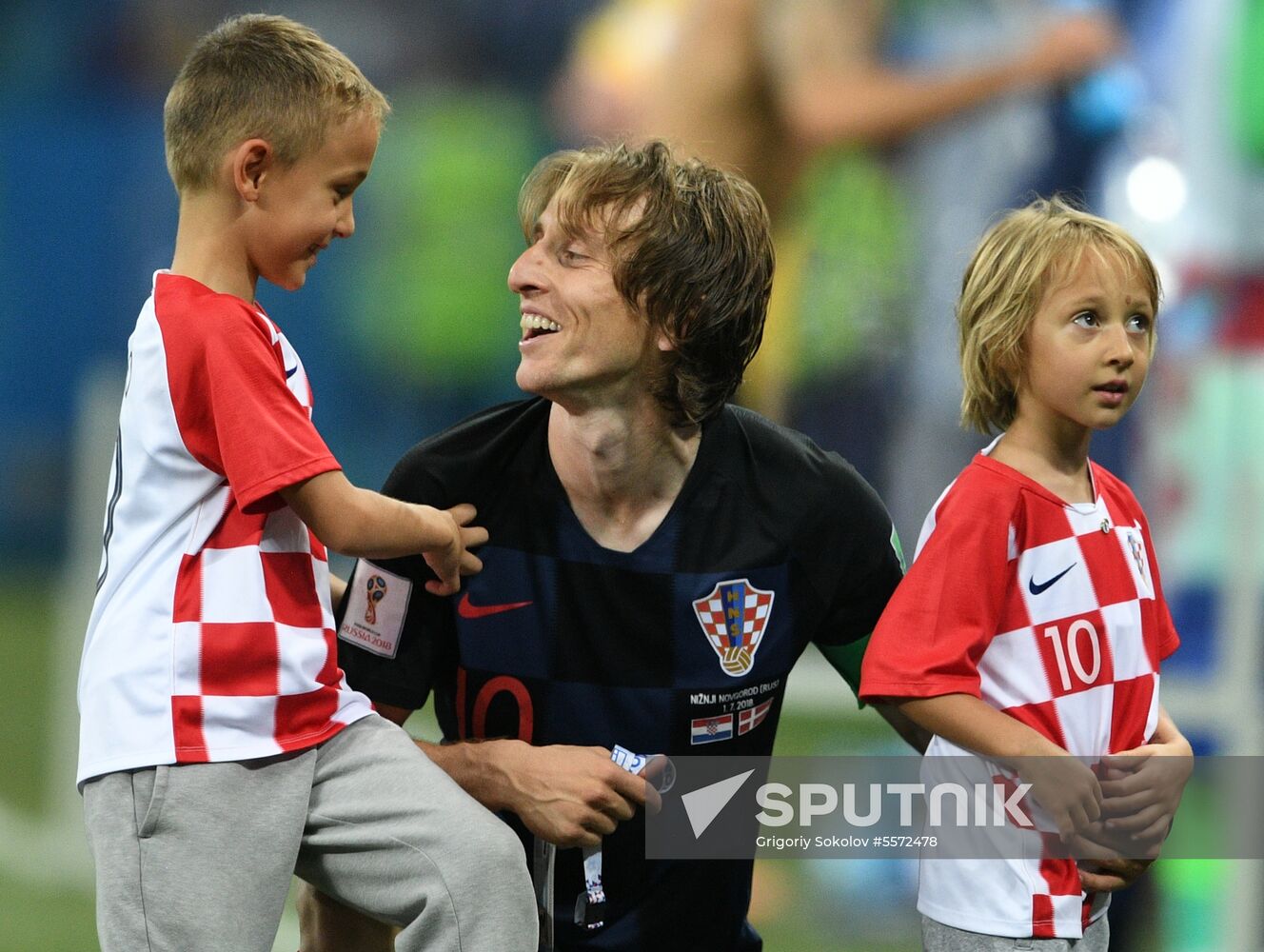 Russia World Cup Croatia - Denmark