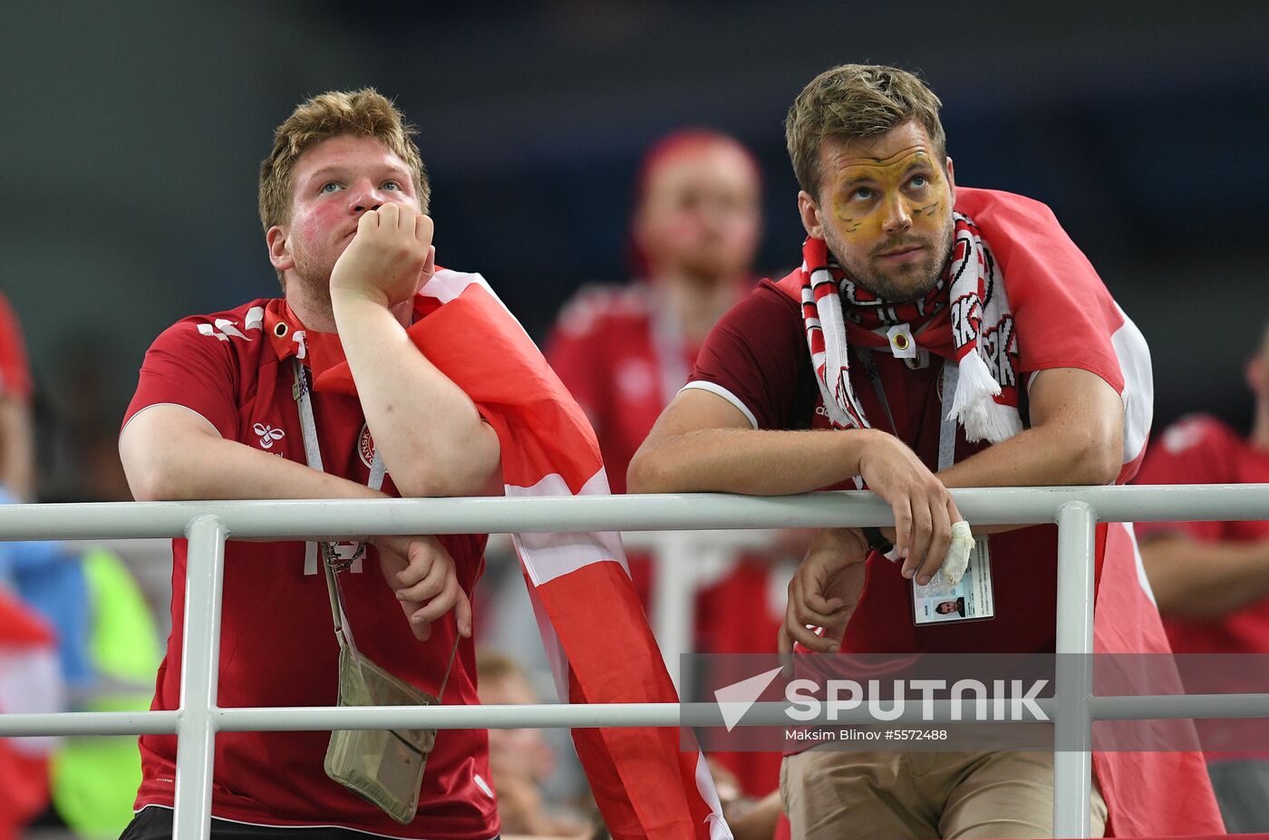 Russia World Cup Croatia - Denmark