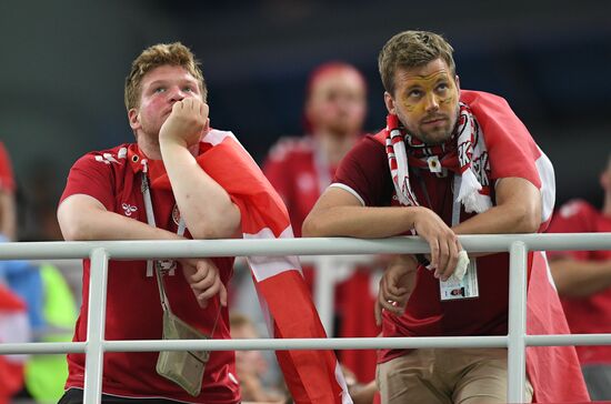 Russia World Cup Croatia - Denmark
