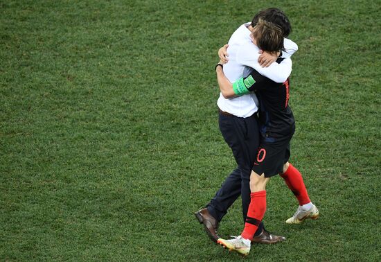 Russia World Cup Croatia - Denmark