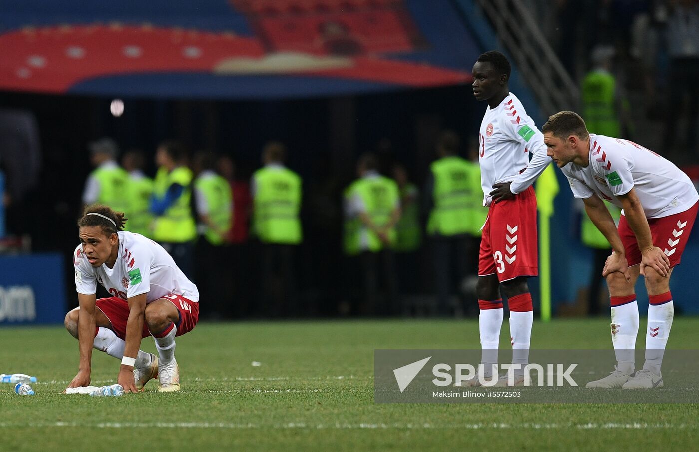 Russia World Cup Croatia - Denmark