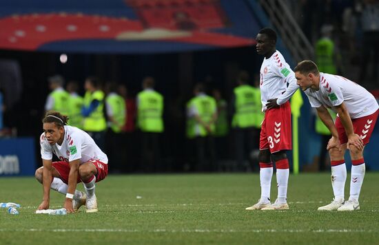 Russia World Cup Croatia - Denmark