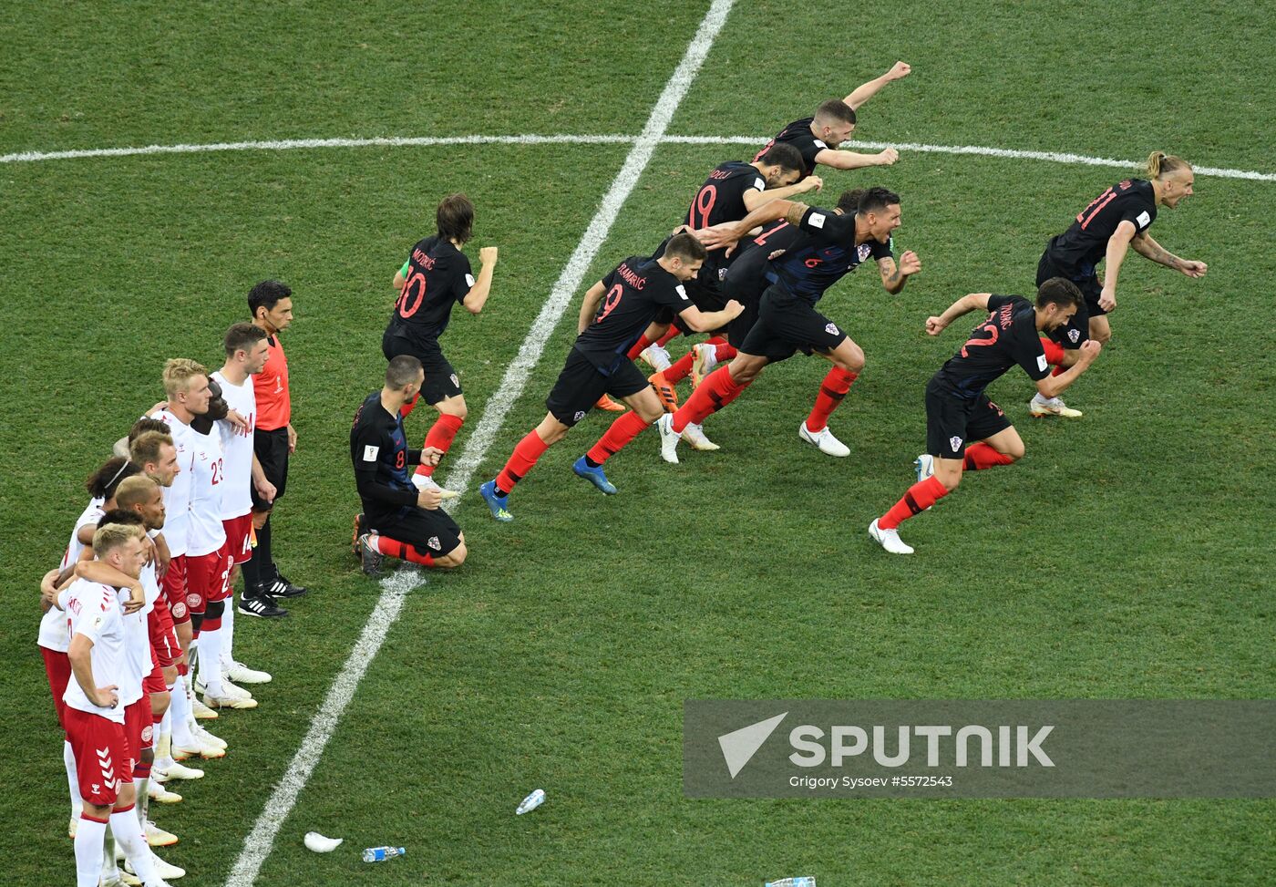 Russia World Cup Croatia - Denmark