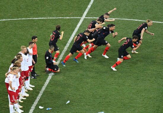 Russia World Cup Croatia - Denmark
